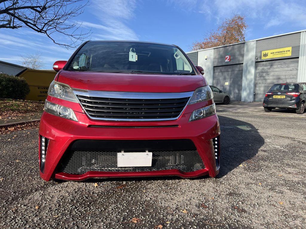 #1 2010 RED Toyota Vellfire 3.5ltr Platinum Selection2, 7 seater,Twin sunroofs